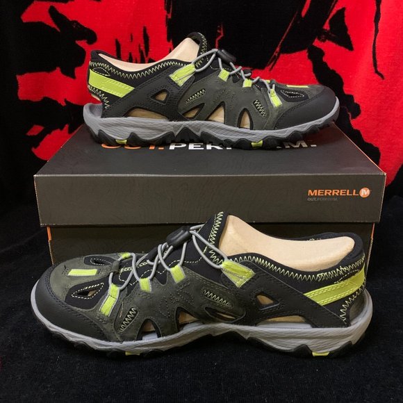 Merrell All Out Blaze Sieve. Castle Rock Green Color. Brand New In Box! 2014. - Picture 1 of 12